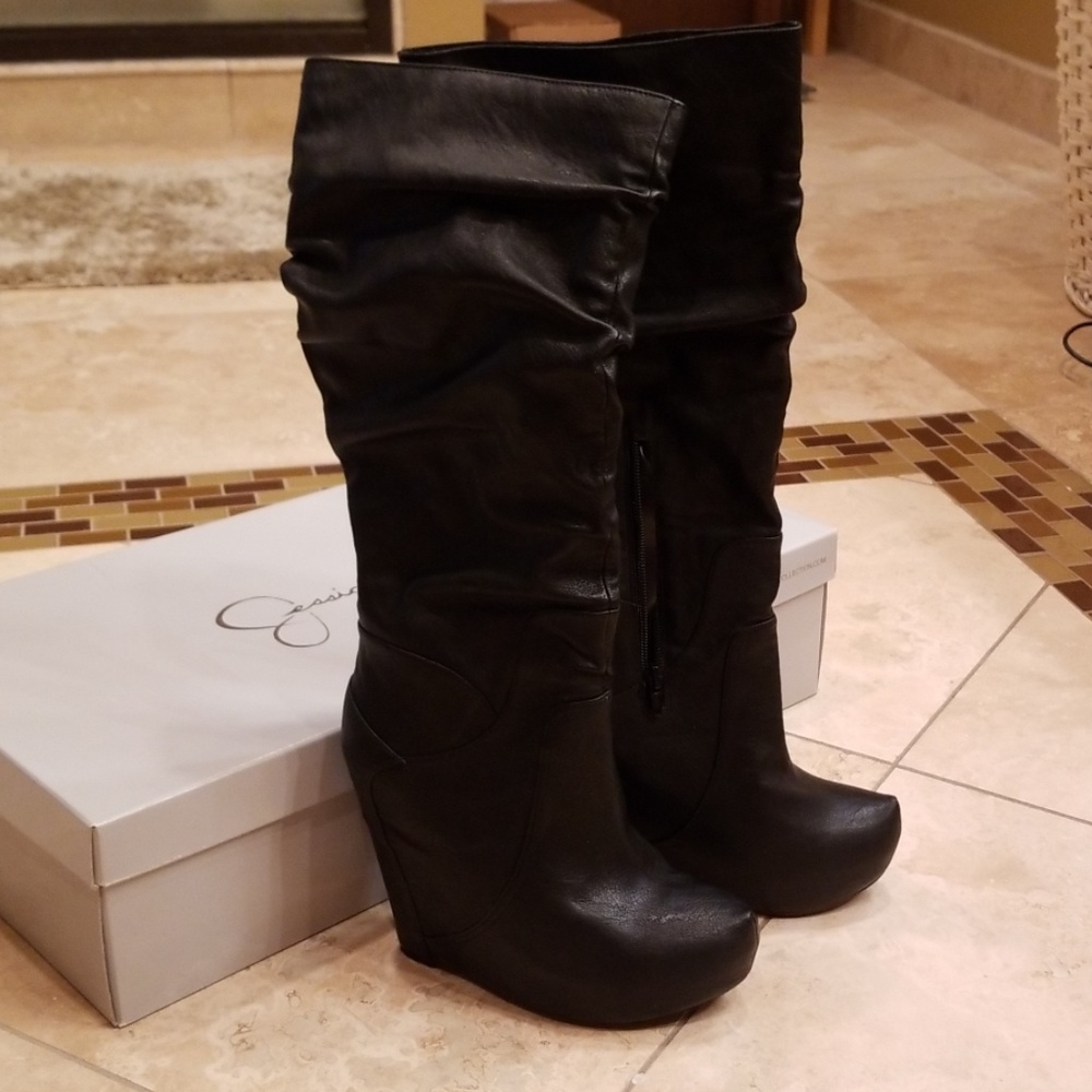 Jessica Simpson Tall black boots